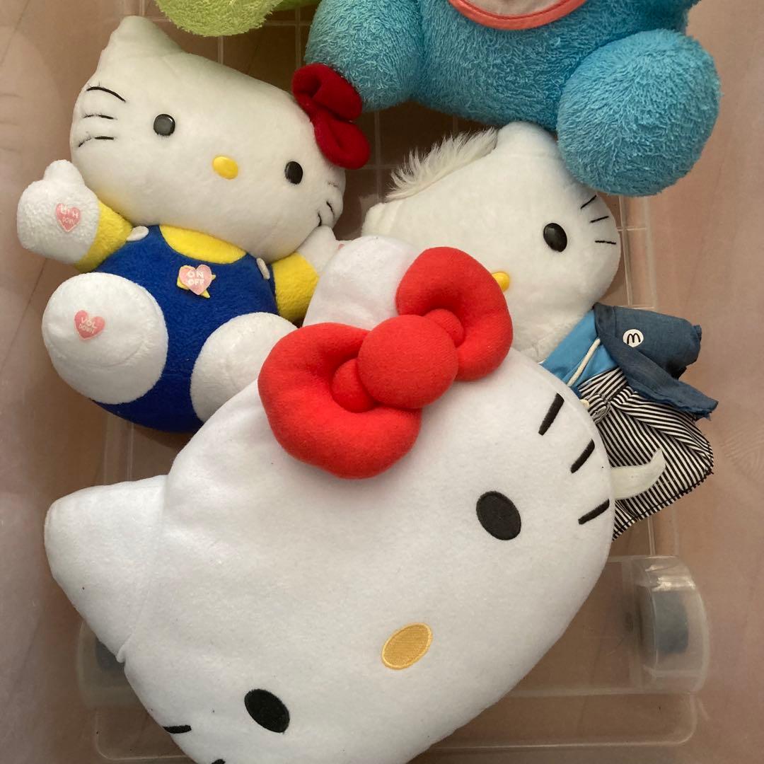 【バラ売り不可】 サンリオ レトロ キティ ぬいぐるみ まとめ売り ジャンク