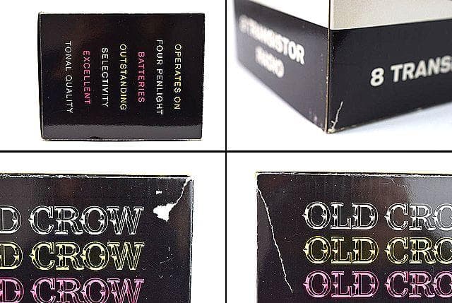 箱付き！ 60’s OLD CROW オールドクロウ ビンテージ TOY ラジオ