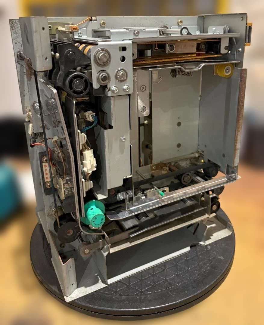 専用・引き取り限定 グローリー高額紙幣両替機ERD-20Q専用架台付⑤