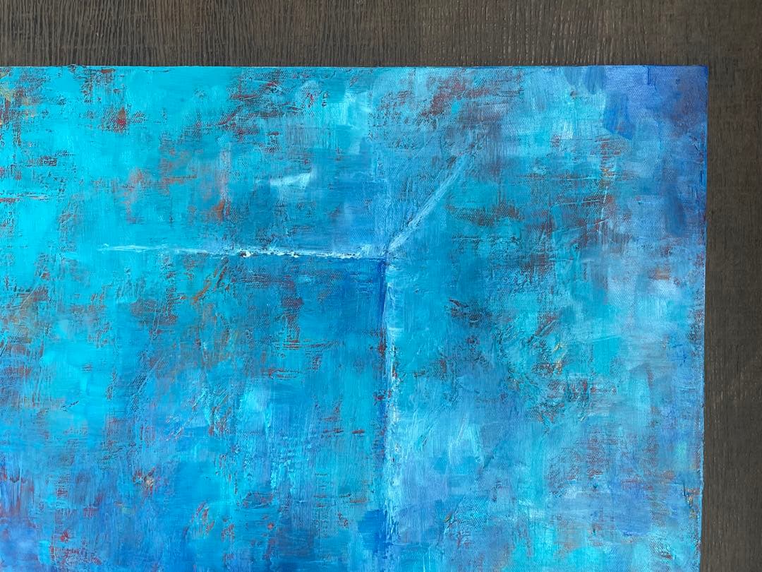 絵画　油絵　原画　抽象画　現代アートF10