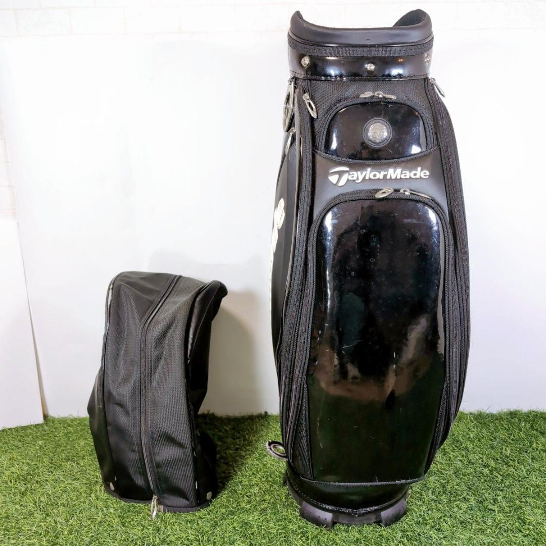 TaylorMade テイラーメイド ゴルフ キャディバッグ 9型 ブラック
