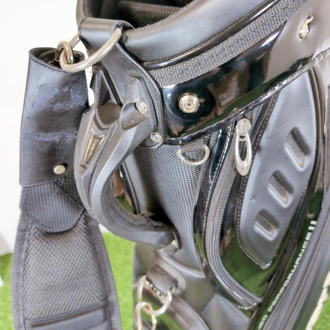 TaylorMade テイラーメイド ゴルフ キャディバッグ 9型 ブラック