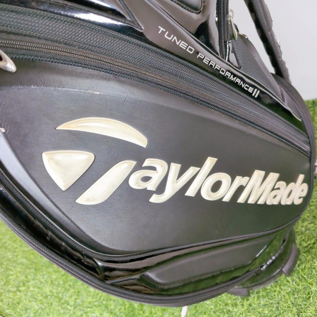 TaylorMade テイラーメイド ゴルフ キャディバッグ 9型 ブラック