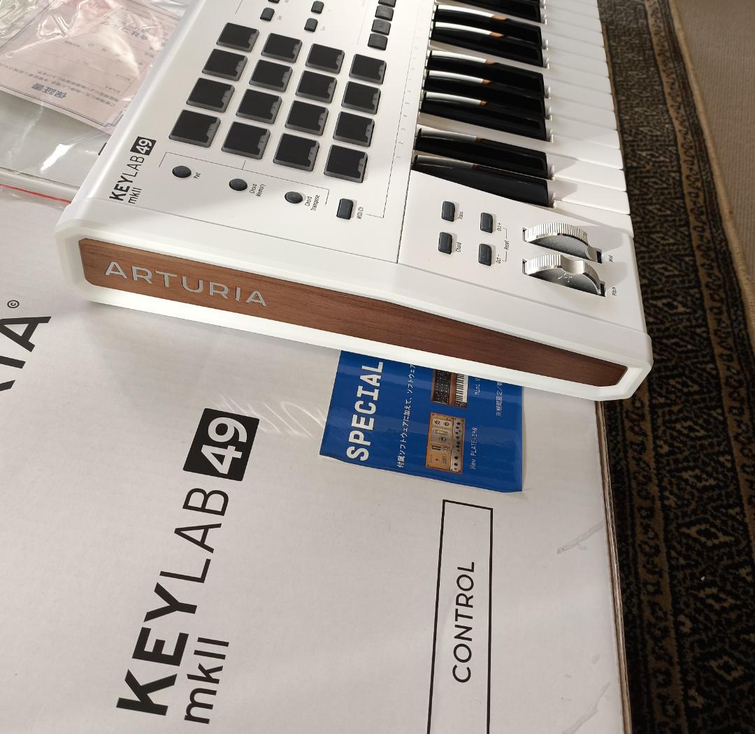 【美品.使用少】ARTURIA KEYLAB 49 mkII