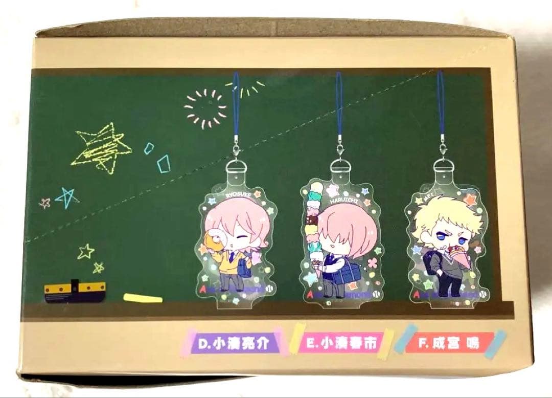 【新品・未使用】ダイヤのA きゃらびにストラップ　BOX 6種　フルコンプ