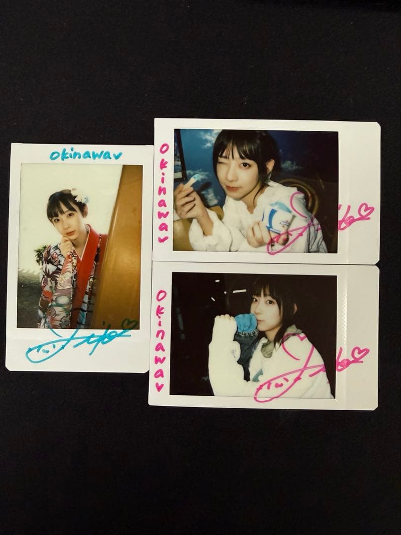 水湊みお サイン入りチェキ12枚　#ババババンビ⑤