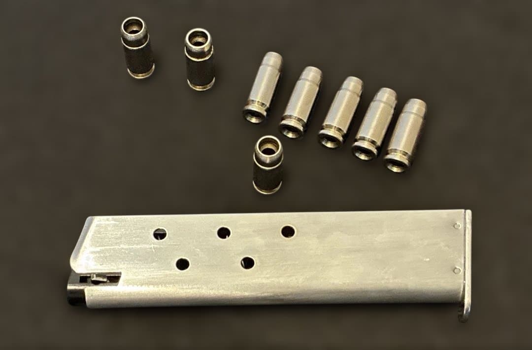 コ*ウ様 コルトガバメント ガスガン 木製グリップ ホルスター