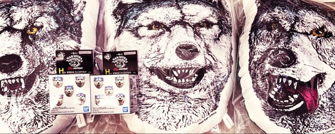 D賞 E賞F賞H賞2個　MAN WITH A MISSION 一番くじ