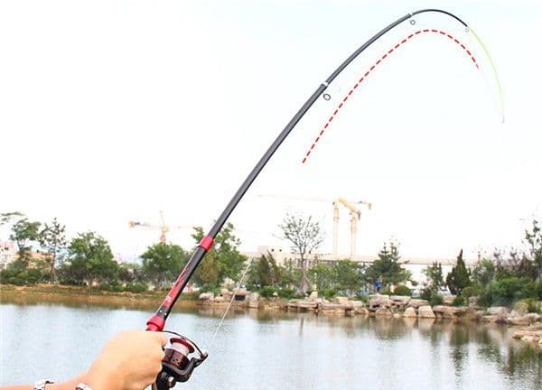 カーボン釣り竿セットスピニングリール コンパクトロッド 硬調2.7M 海釣り