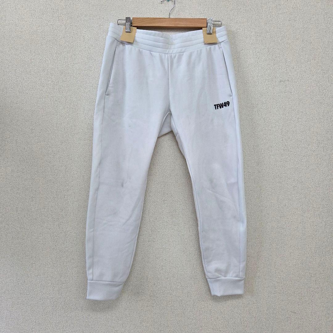メンズウェア TFW49 SWEAT PANT WHITE