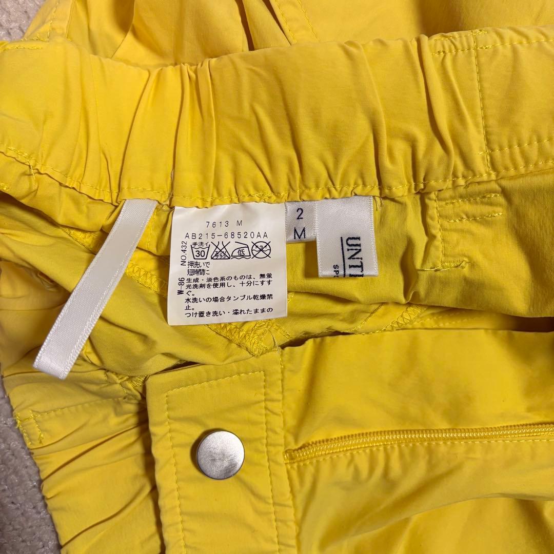 UNTITLED アンタイトル　イエロー　ショートパンツ