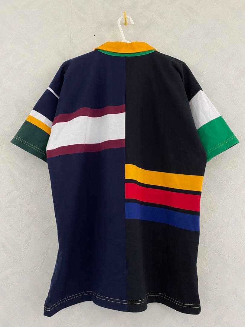 CANTERBURY 半袖ラガーシャツ XL クレイジーパターン カンタベリー