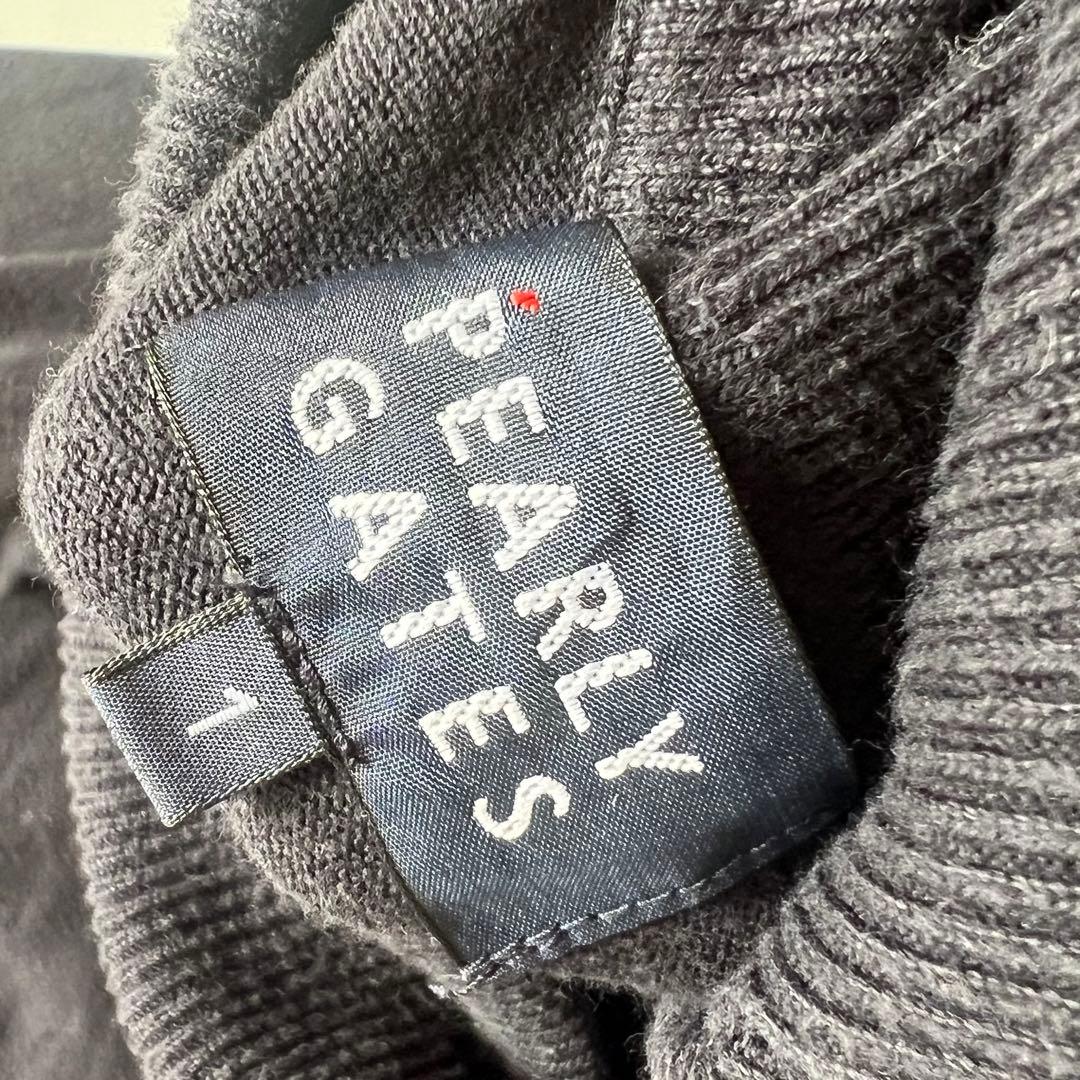 Pearly gates パーリーゲイツ　タートルネック　ニット　ロゴ　ゴルフ