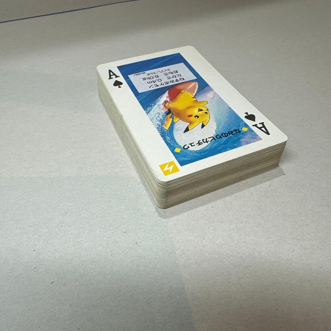 初代ポケットモンスタートランプ　ピカチュウバージョン