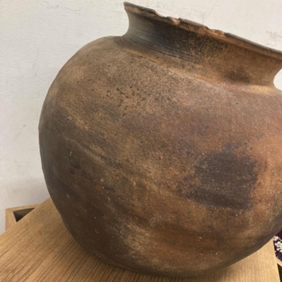 須恵器土器　新羅大壷　特大