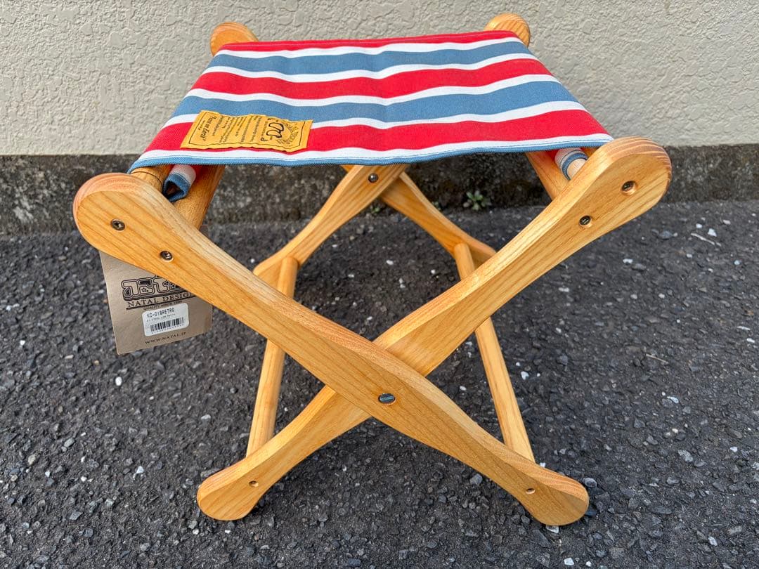 NATAL DESIGN EIスツール　レトロストライプ