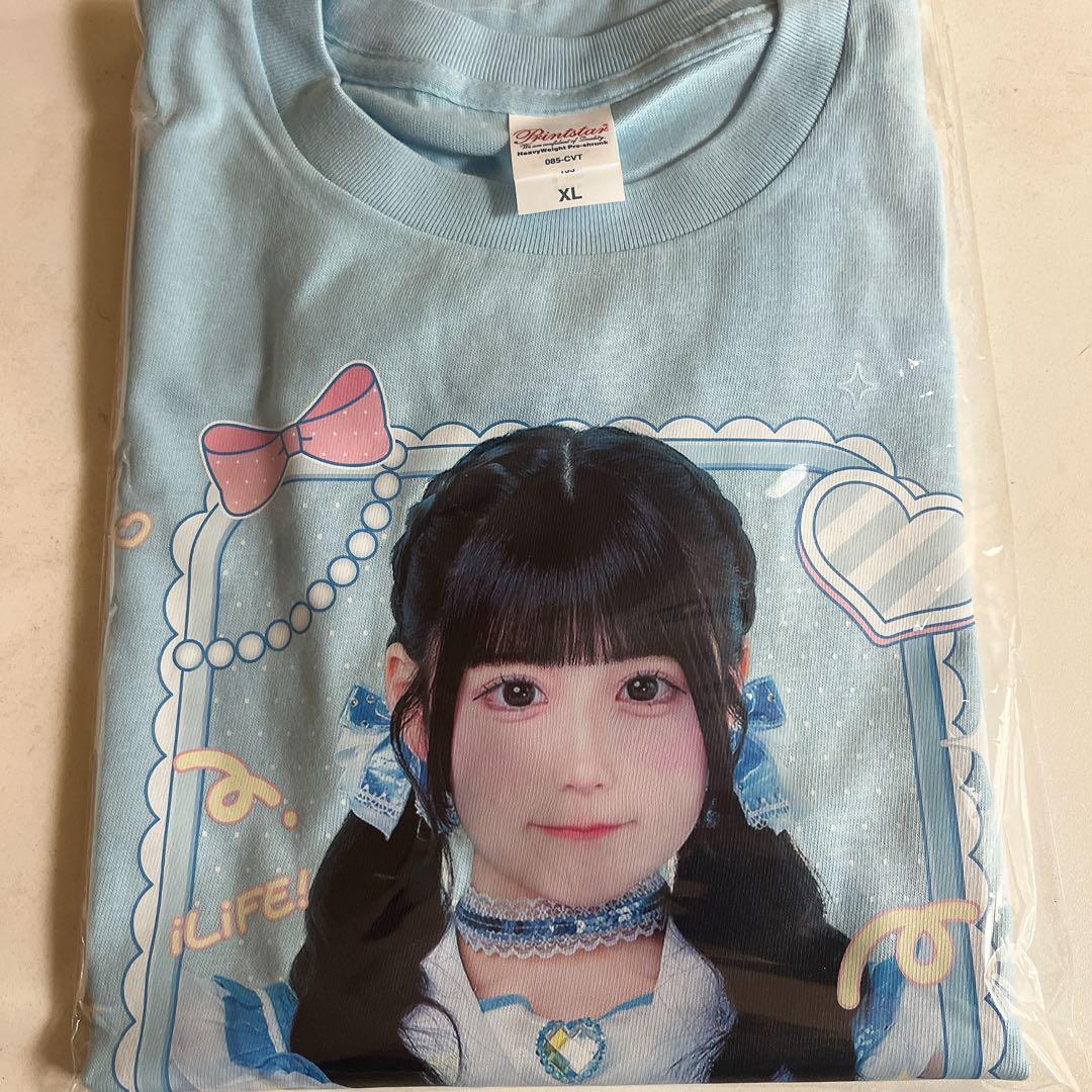 iLiFE! 虹羽みに 実写Tシャツ 武道館 オンラインくじ グッズ
