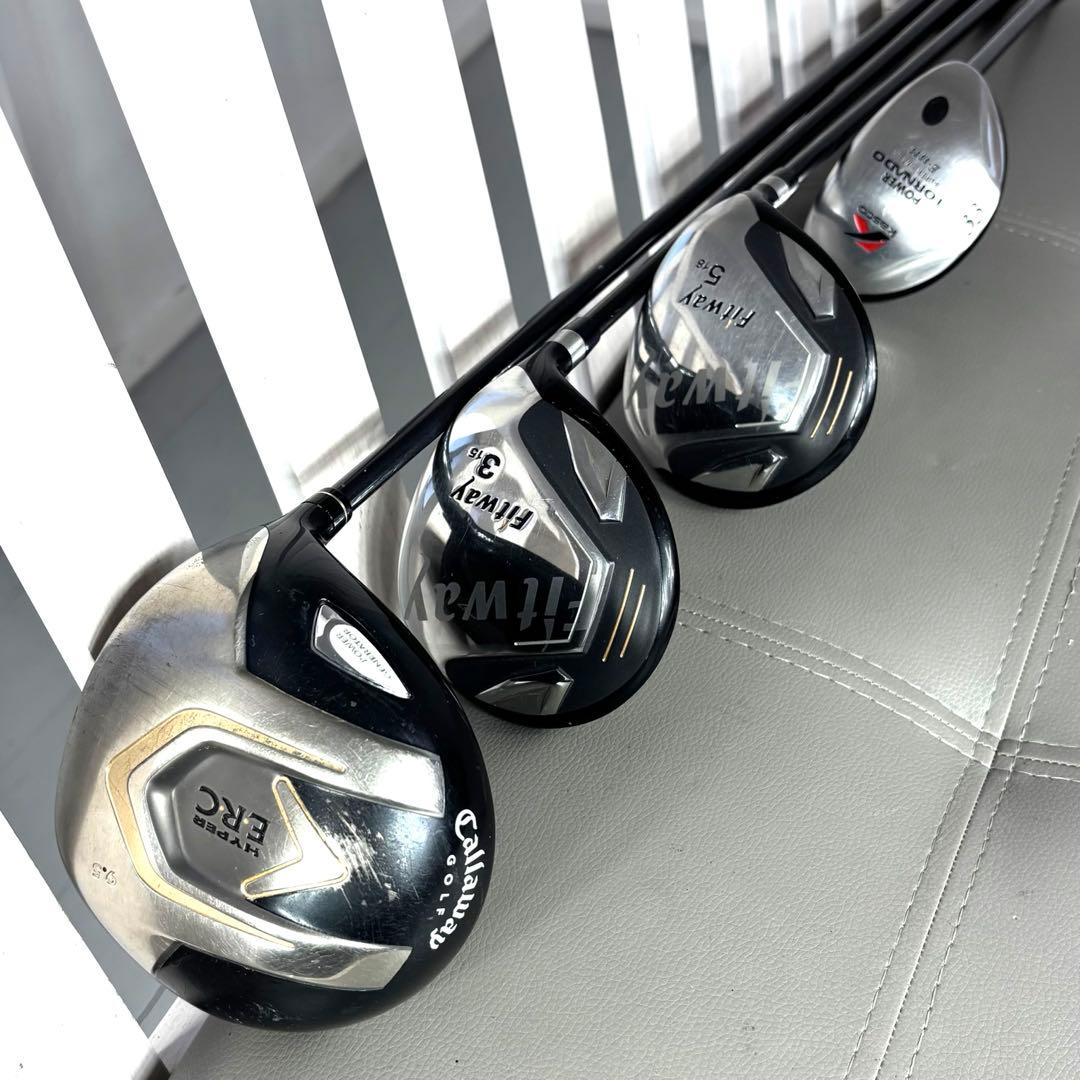 本格派 メンズゴルフクラブ 本 フルセット キャロウェイ ゴルフセット お試し品