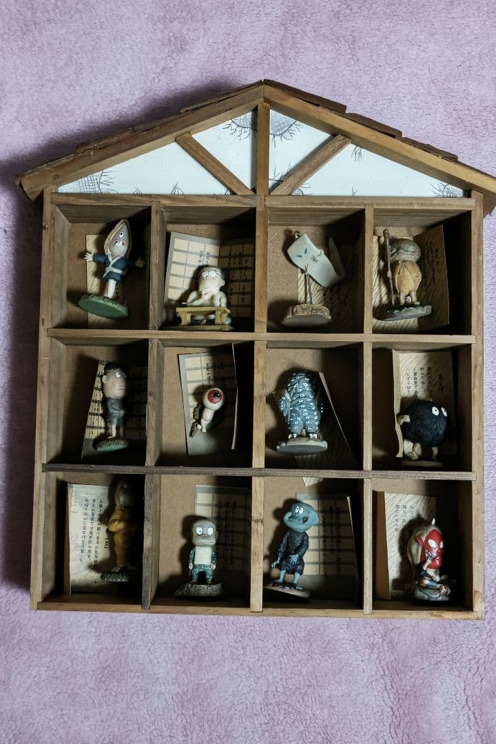 妖怪舎　妖怪フィギュアコレクションBOX3個＋目玉おやじⅡ付（非売品)