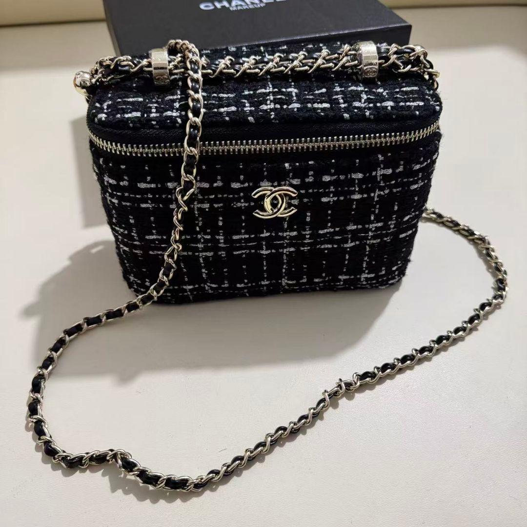 早い者勝ちです ノベルティ　チェーン　ショルダーバッグ　ツイード