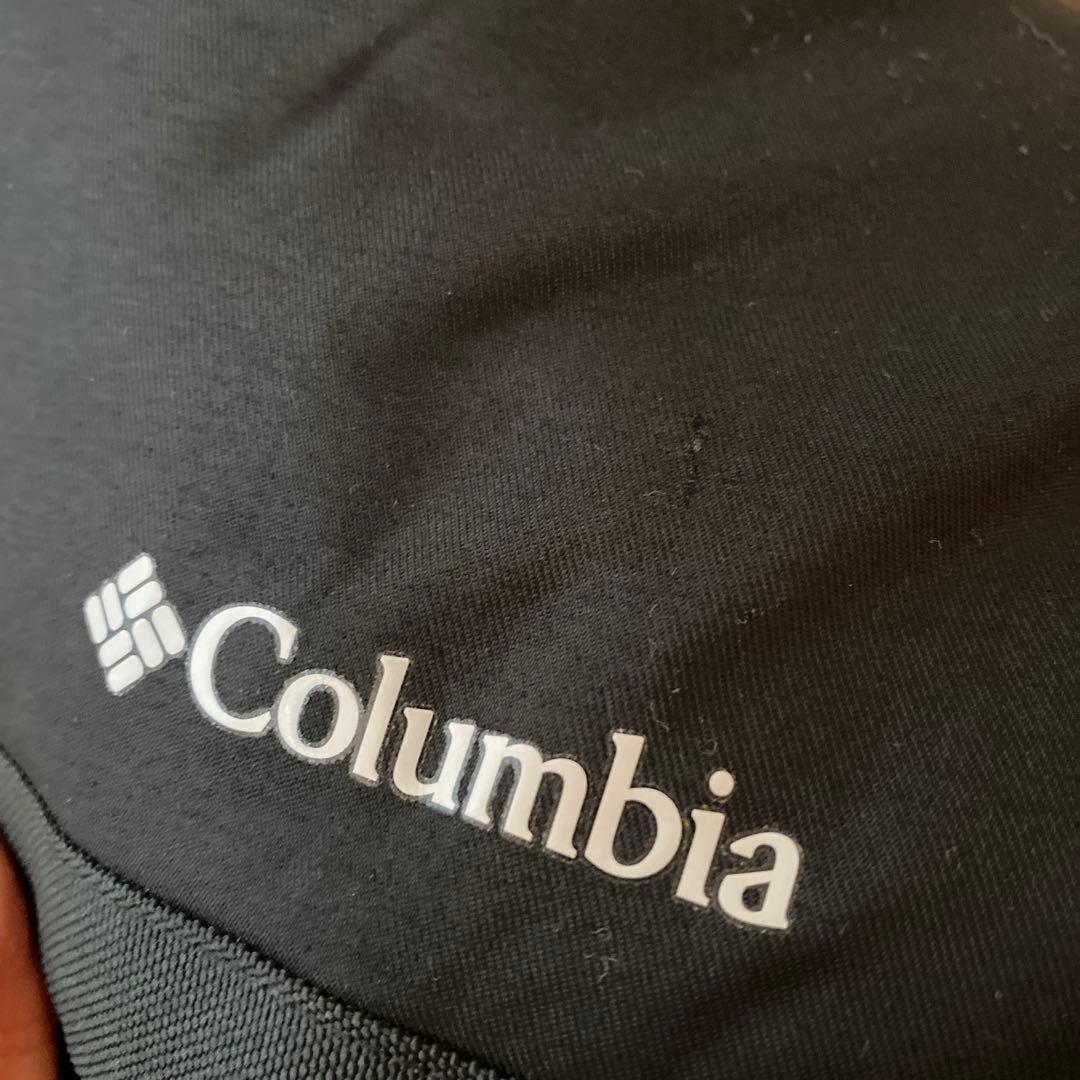 Columbia 子ども用 スキーウェア 黒/白迷彩