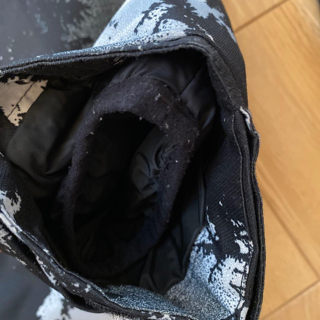 Columbia 子ども用 スキーウェア 黒/白迷彩