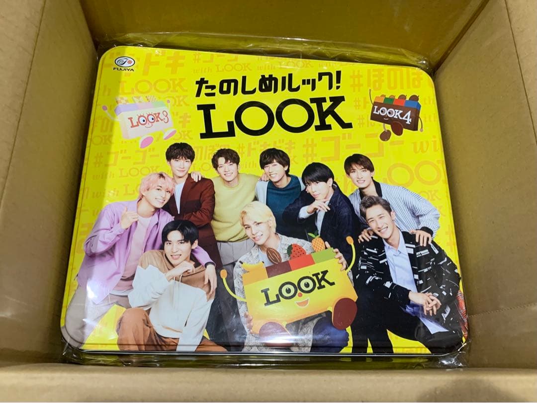 Man 不二家 たのしめルック！ 缶