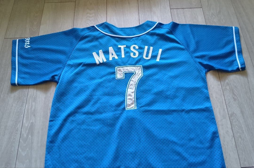 【当時物】埼玉　西武　ライオンズ　松井　ビジター　ユニフォーム　フリー