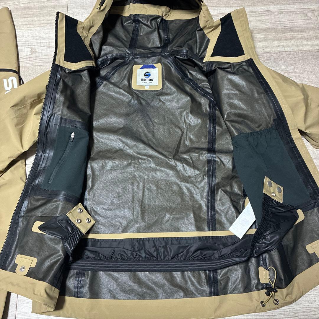 未使用 サマス SAMAS スキースノボウェア 上下セット L防水30,000㎜