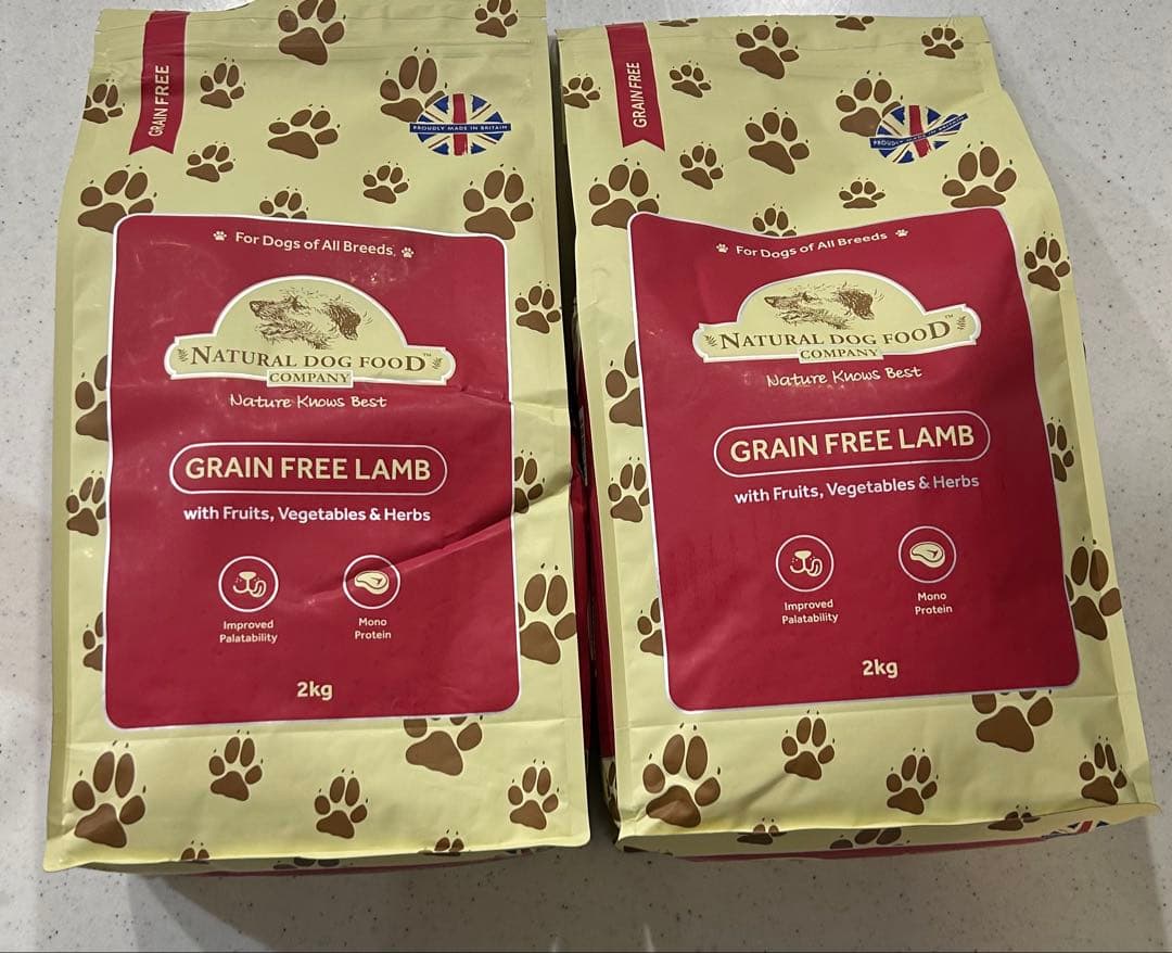 アランズナチュラルドッグフードラム 2kg✖️2