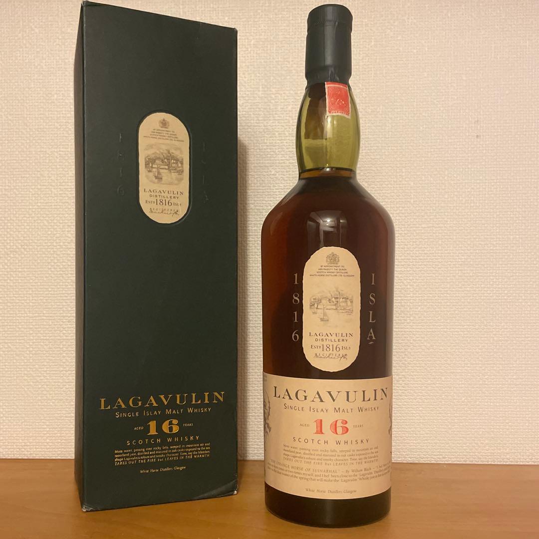 J*1様 ラガヴーリン16年 1980年代流通 White Horse表記 10