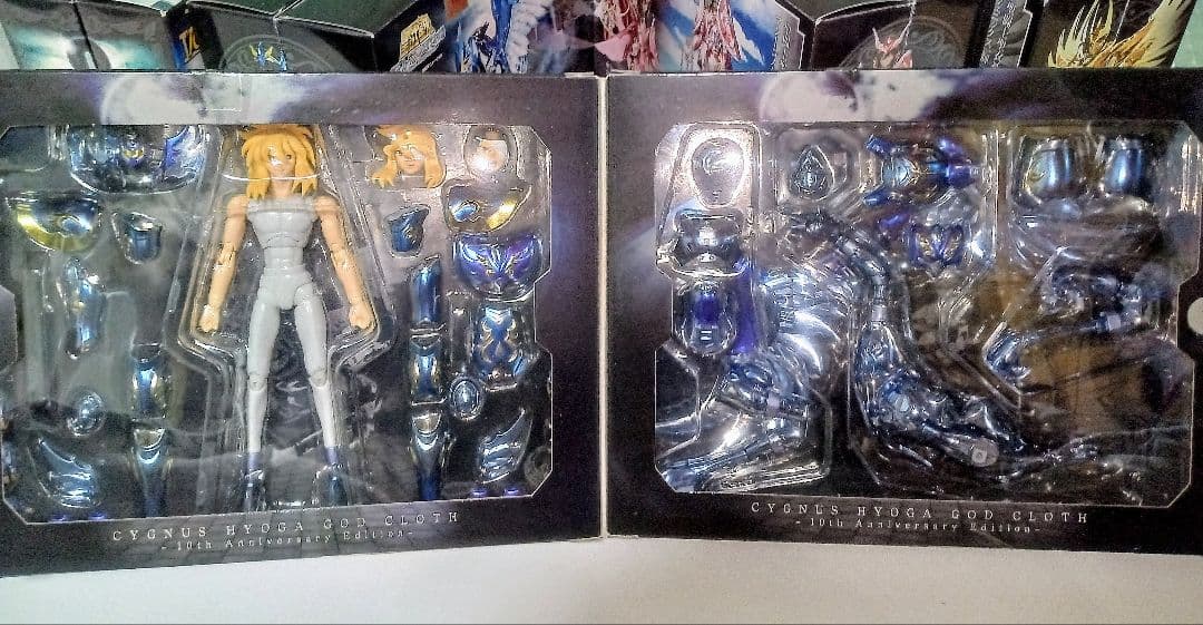 聖闘士聖衣神話 神聖衣 10thアニバーサリーエディション 星矢氷河紫龍瞬一輝