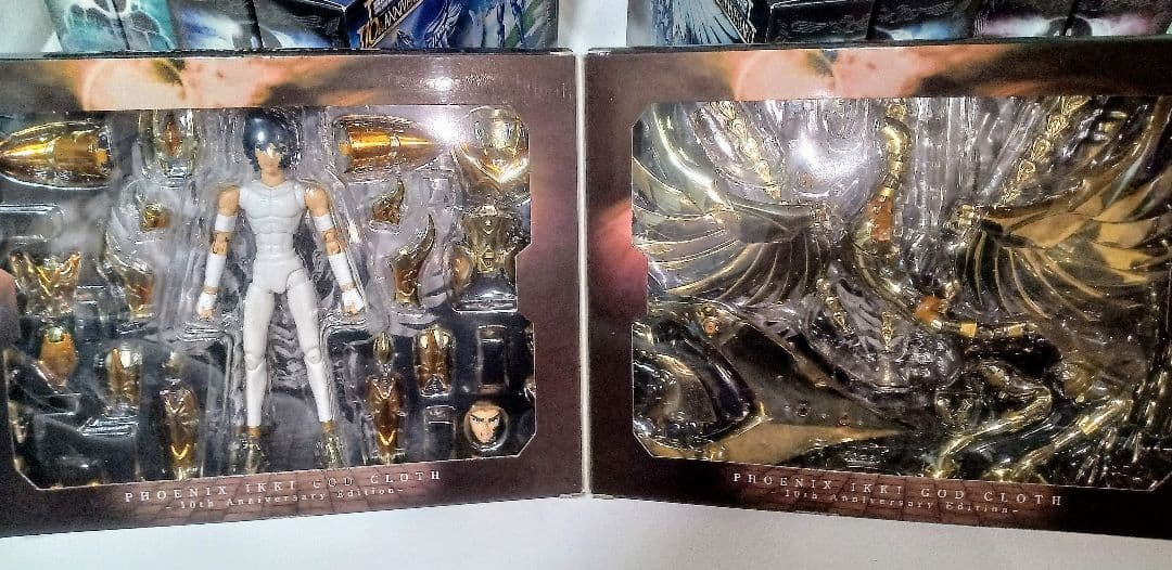 聖闘士聖衣神話 神聖衣 10thアニバーサリーエディション 星矢氷河紫龍瞬一輝