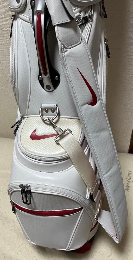 すけたろう様☆Nike キャディバッグ ホワイト/レッド