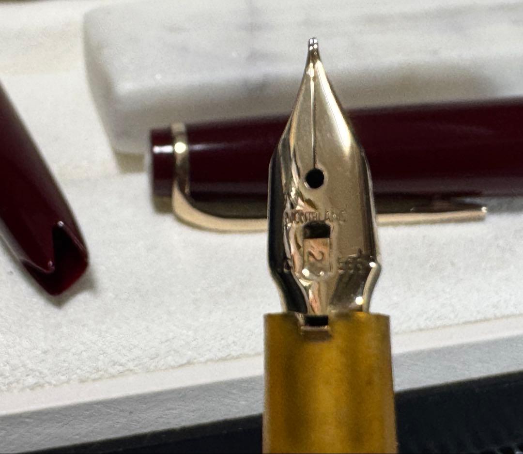 【極美品】モンブランNo22 万年筆ボルドー