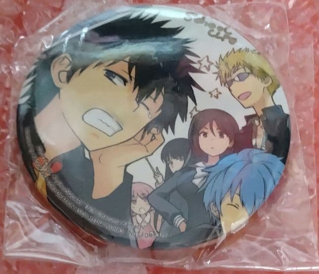 とある魔術の禁書目録　希少　当選品　缶バッジ　上条当麻　青ピ　土御門