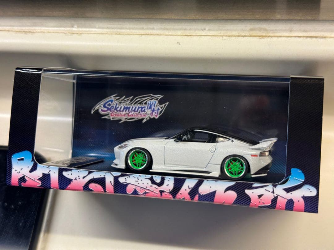 1/64 改326power日産 フェアレディZ 関村 ミニカー