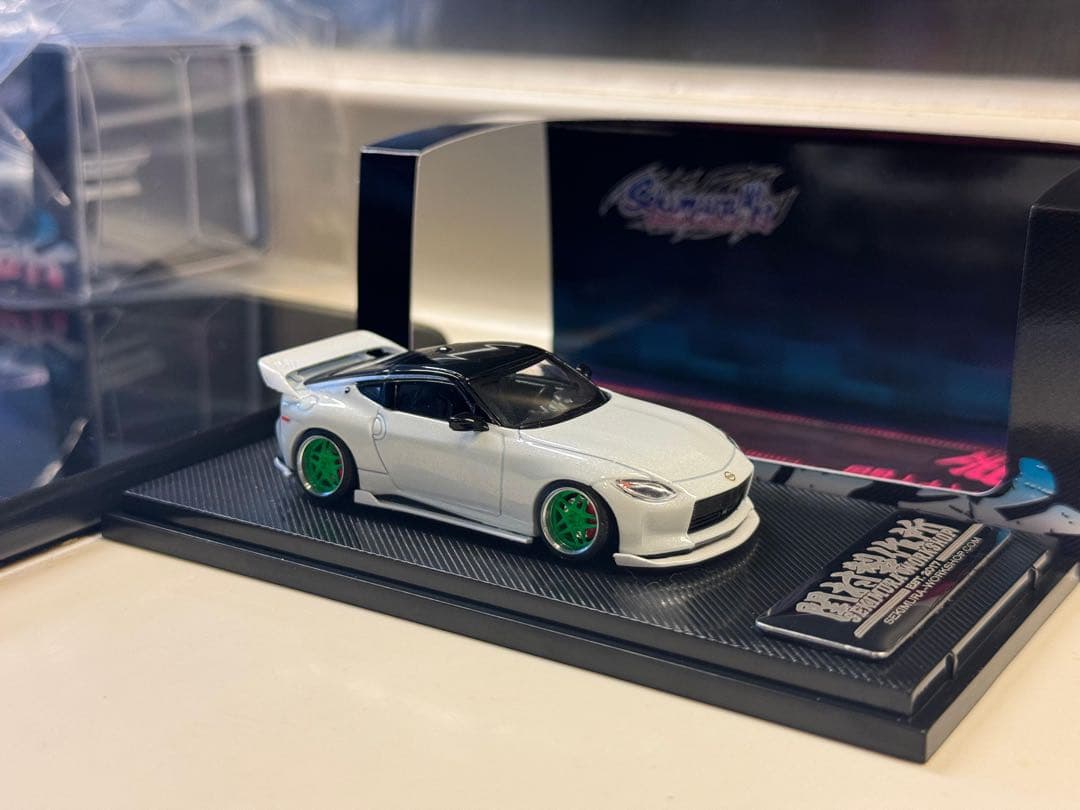 1/64 改326power日産 フェアレディZ 関村 ミニカー