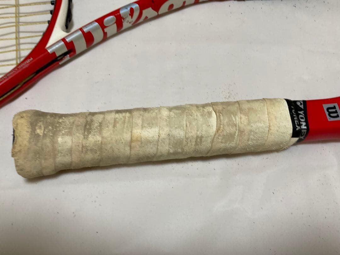 ［ピンクの猫］Wilson テニスラケット　nSIX-one 95 2本