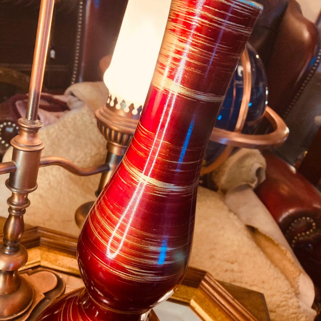 湯布院アンティーク 【美品】イタリア製 IVV社　フラワーベース スタンドガラス