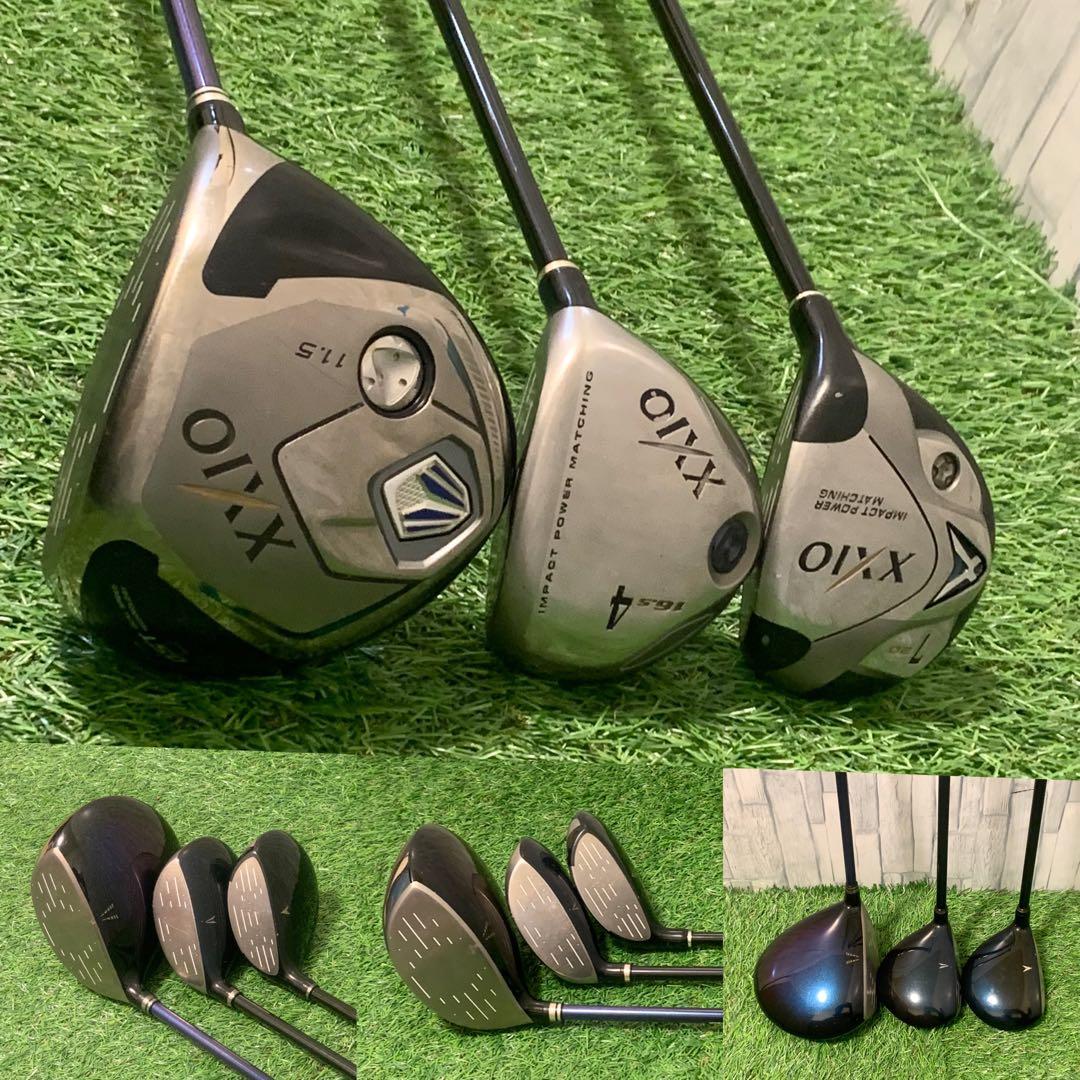 良品 キャロウェイ人気バッグ付 XXIO8 メンズゴルフセット11本 R,R2