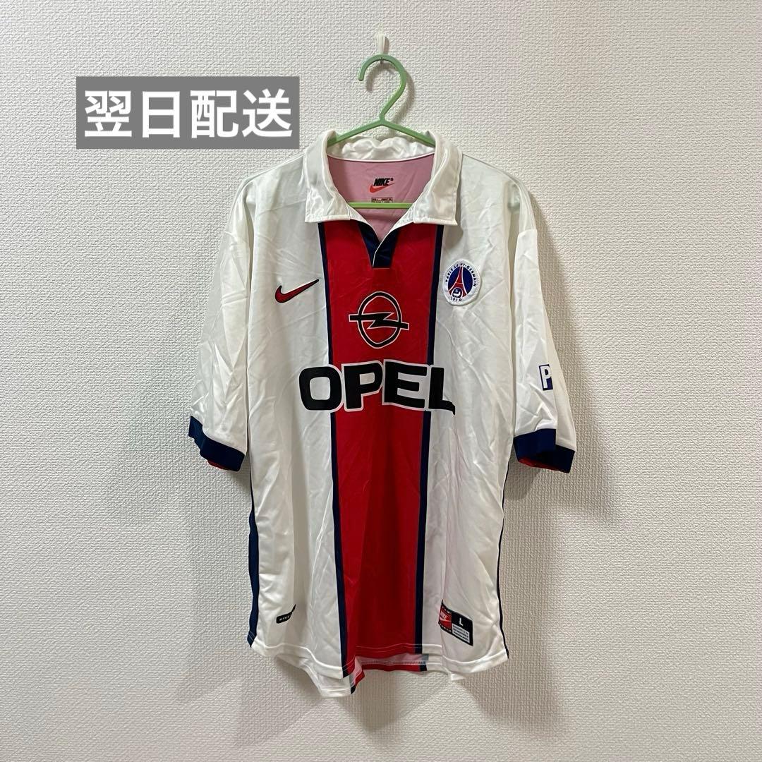 PSG パリサンジェルマン OPEL 1970 ユニフォーム　サッカー　半袖　白