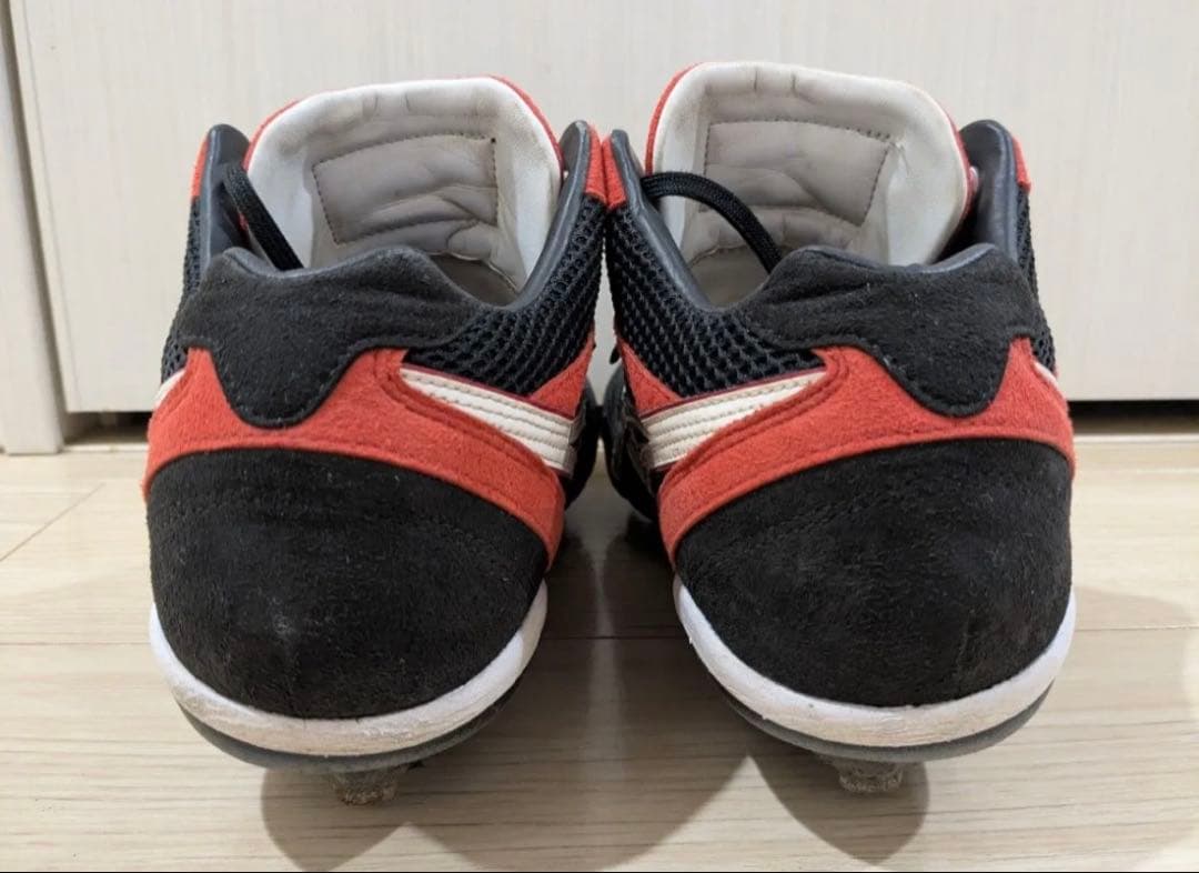 ASICS TOSHIBA 19 スパイクシューズ 黒/赤