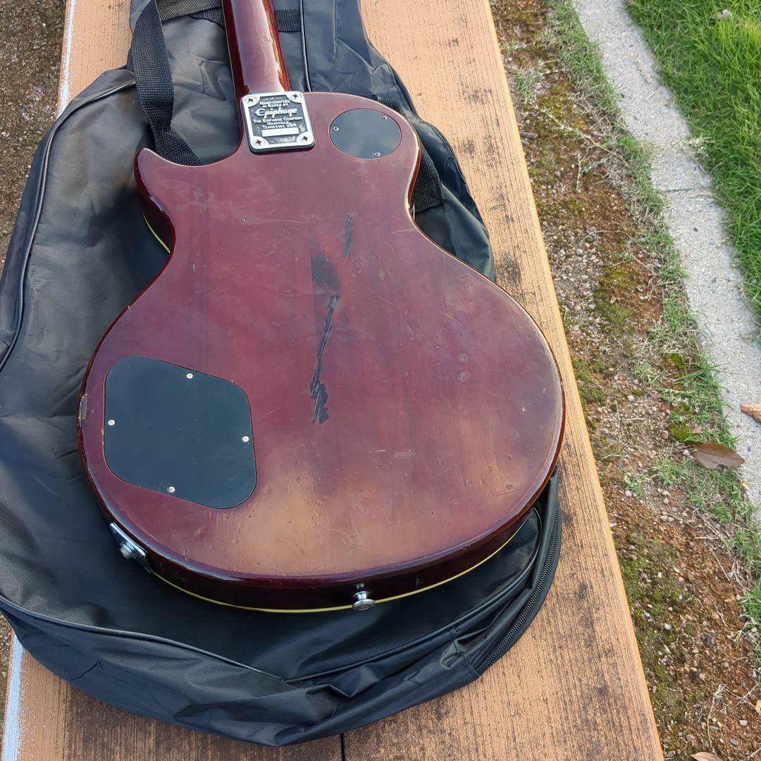Epiphone Les Paul ギター 擦り傷あり 音出良好今月チューナー付
