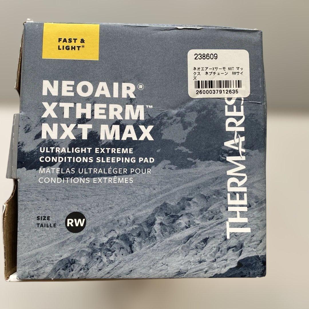 ネオエア•Xサーモ NXTマックス ネプチューン RWサイズ