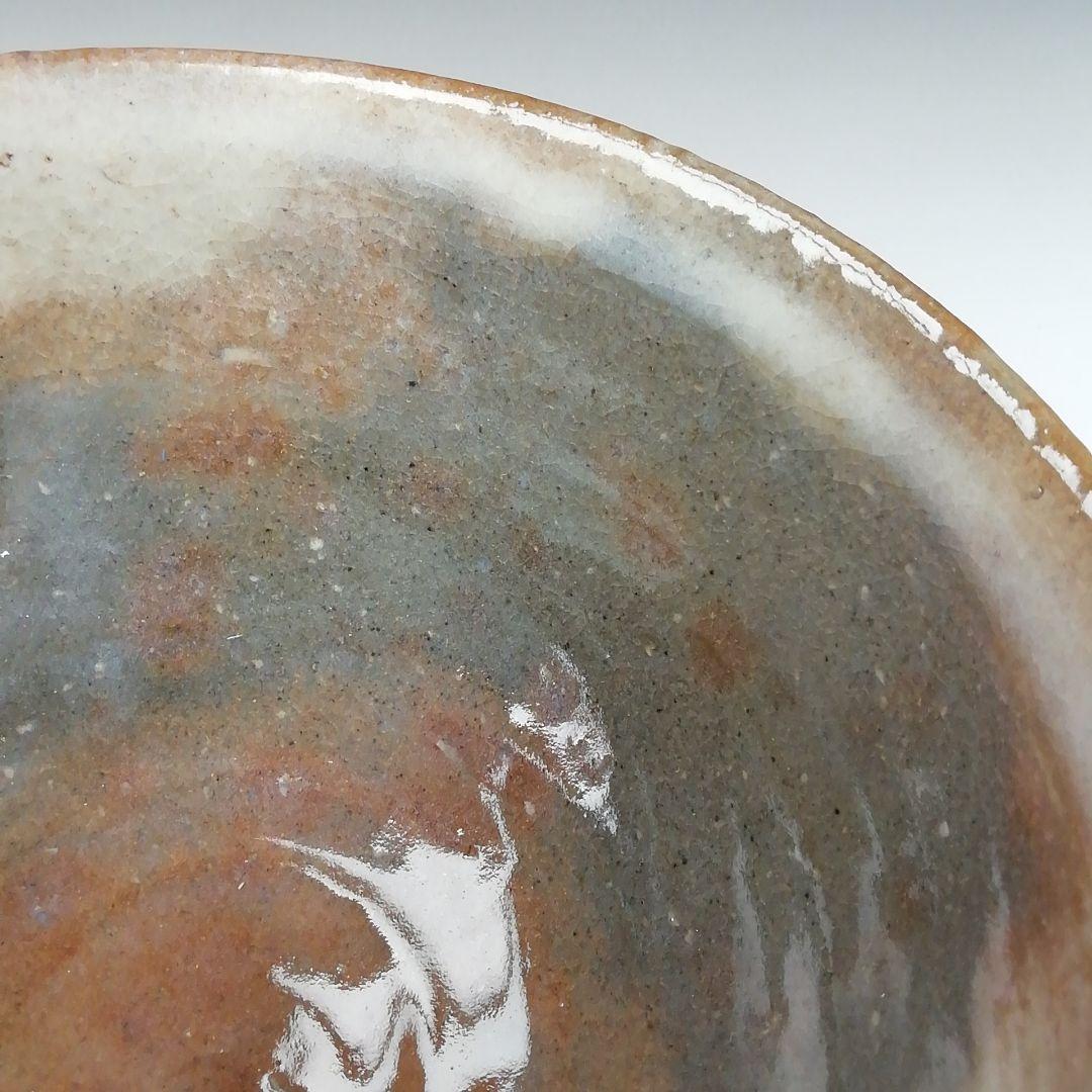 Ｔ４５６　茶碗　『萩焼』『城山窯　金子信彦 造』　共箱　抹茶碗　茶道具
