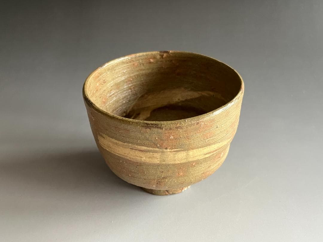 11代　長岡空権　楽山焼　茶碗　而妙斎書付　銘：松風　茶道具　表千家