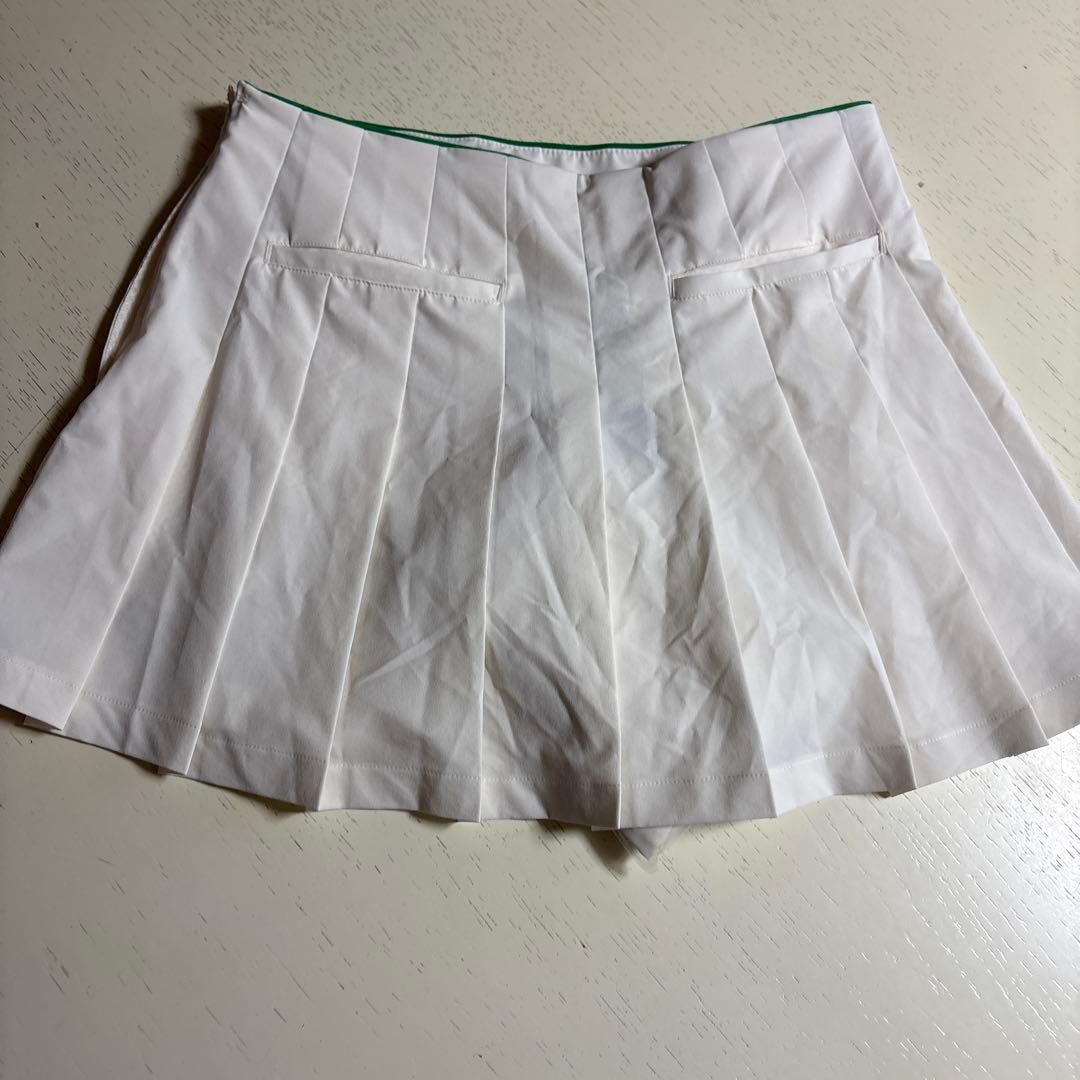 adidas レディース ゴルフスカート 2XL ホワイト