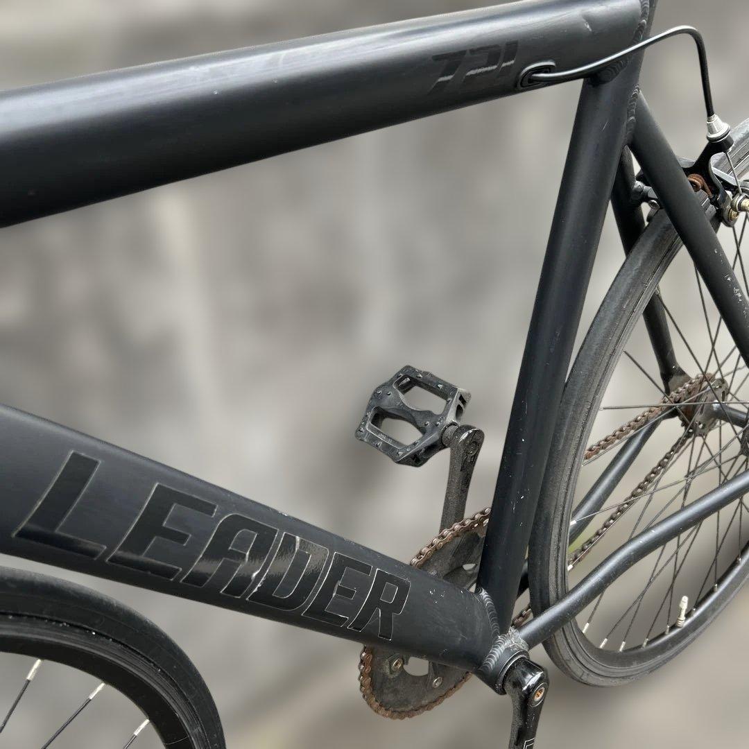 LEADER 721 ブラック ピストバイク引き取り限定