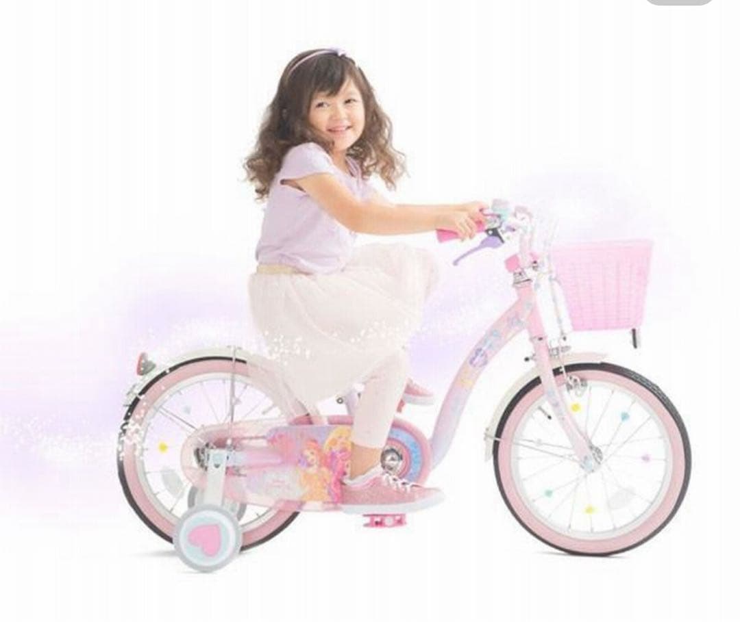 【たのメル便限定】 アイデス プリンセス ゆめかわ 自転車 18インチ